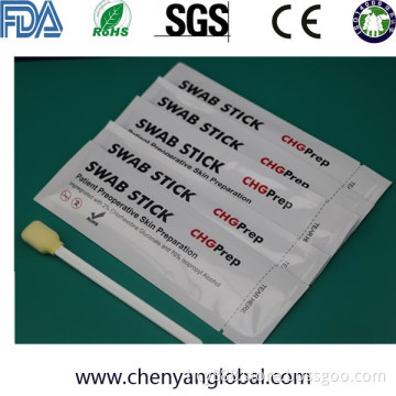 70% Isopropyl Alcohol Alcohol and 2% Chlorhexidine Gluconate Swab Stick